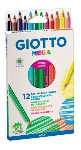 Giotto Supermina 36 Colores Estuche metalico