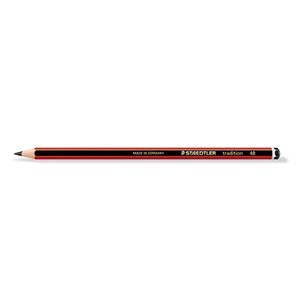 LAPICES STAEDTLER TRADITION 110 (NEGRO ROJO, 4 P.)