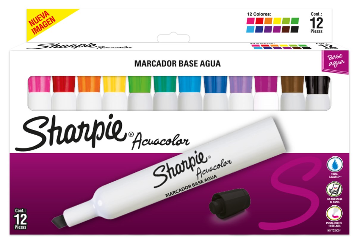 ESTUCHE 20 ROTULADORES SHARPIE FINO SURTIDOS PERMANENTE