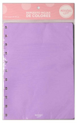 Repuesto cuaderno inteligente A4 50 hojas 120g rainbow