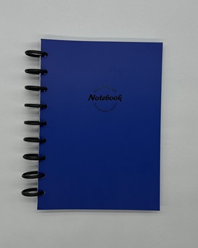 Cuaderno Decorline inteligente 14 x 21 azul 80 hs