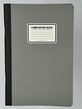 Cuaderno Decorline 14 x 21 rayado americano gris ART2318