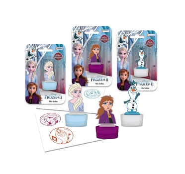3 sellos con figura Frozen