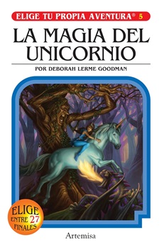Libro elige tu propia aventura la magia del unicornio ART 881