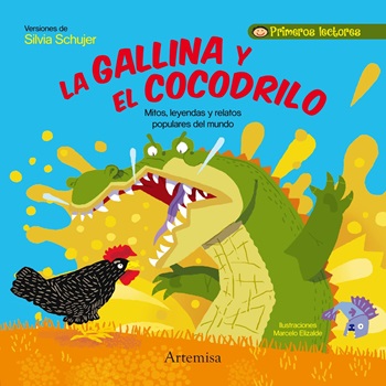Libro de cuentos y recuentos la gallina y el cocodrilo ART 13006