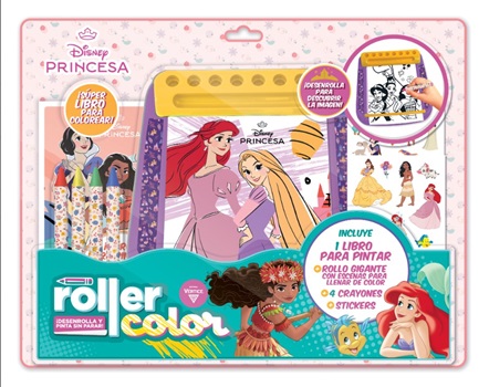 Set para colorear roller color princesas ART5978