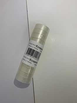 Cinta adhesiva transparente Rexon tubo x 12 rollos de 12 mm x 10 metros