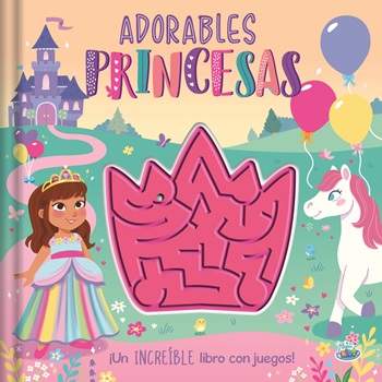 Libro de actividades aventuras en el laberinto-adorables princesas