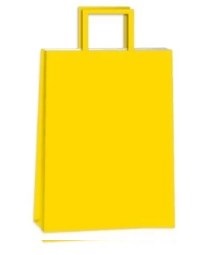 Bolsa lisa amarillo 30 x 12x41