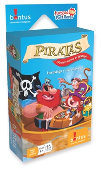 Juegos de mesa Bontus piratas ¿quien tiene el tesoro