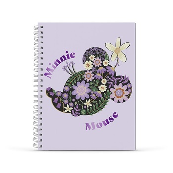 Cuaderno 29,7 Mooving tapa dura 96 hojas rayado espiral Minnie