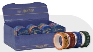 Washi tape Mooving Harry potter casas 1,5cmx5m ART 2222110101